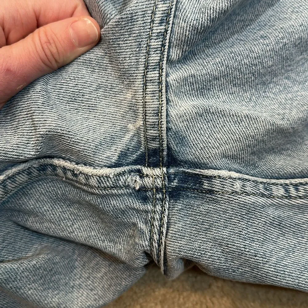 Tommy Hilfiger Jeans Denim 100% Cotton Vintage Y2K Button Fly Women Size 7